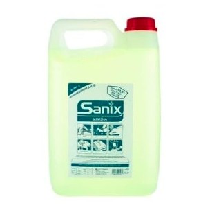 Відбілювач SANIX для білих та кольорових тканин 5 л. (4820167005481)